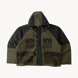 REWORK® TRIAL WAX JACKET - N° 045 Coats & Jackets X-LARGE / GREEN - BRUT Clothing US
