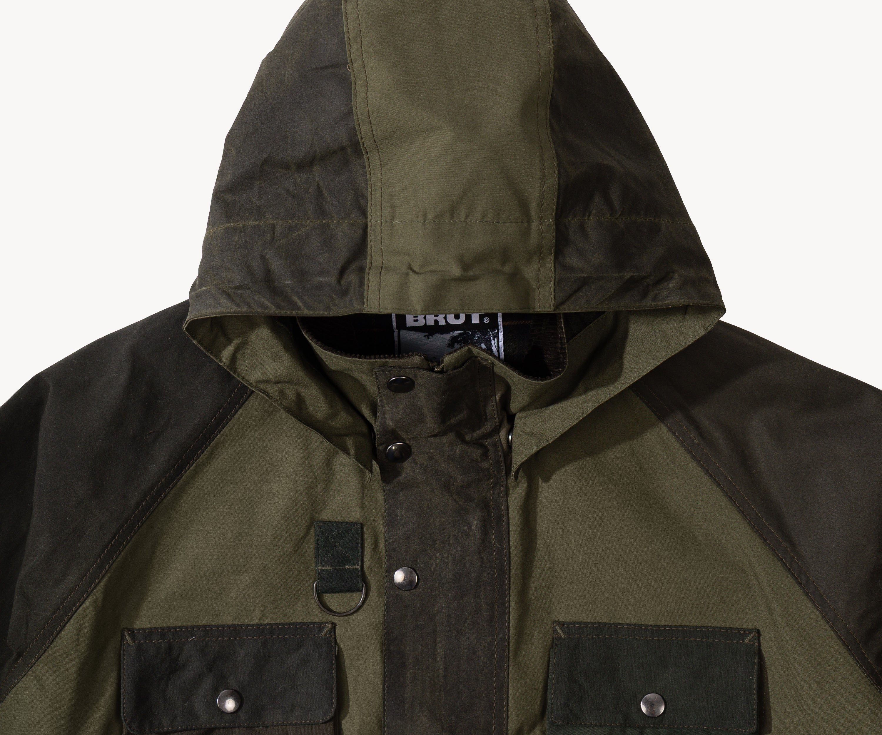 REWORK® TRIAL WAX JACKET - N° 007 Coats & Jackets SMALL / GREEN - BRUT Clothing US