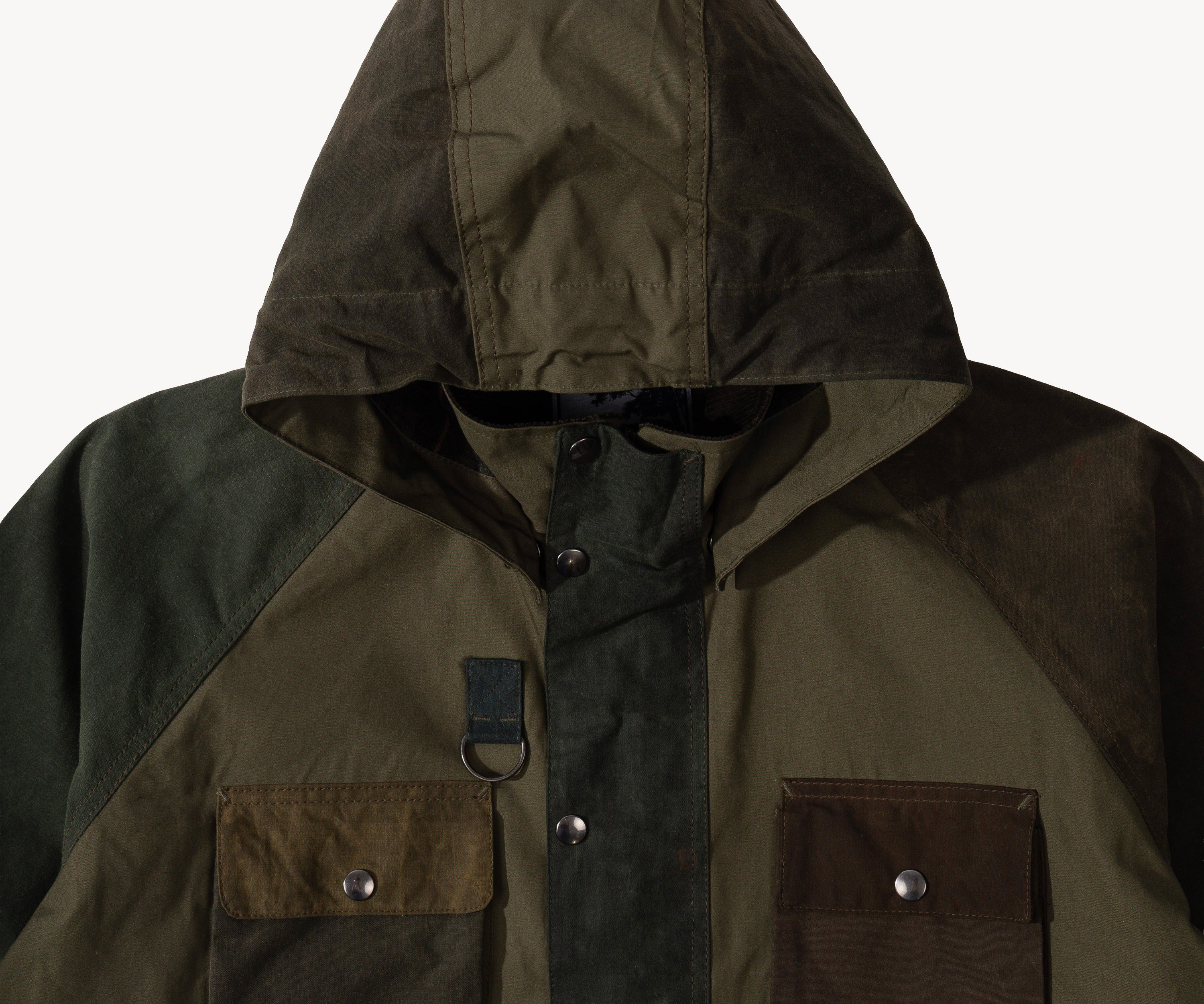 REWORK® TRIAL WAX JACKET - N° 016 Coats & Jackets MEDIUM / GREEN - BRUT Clothing US