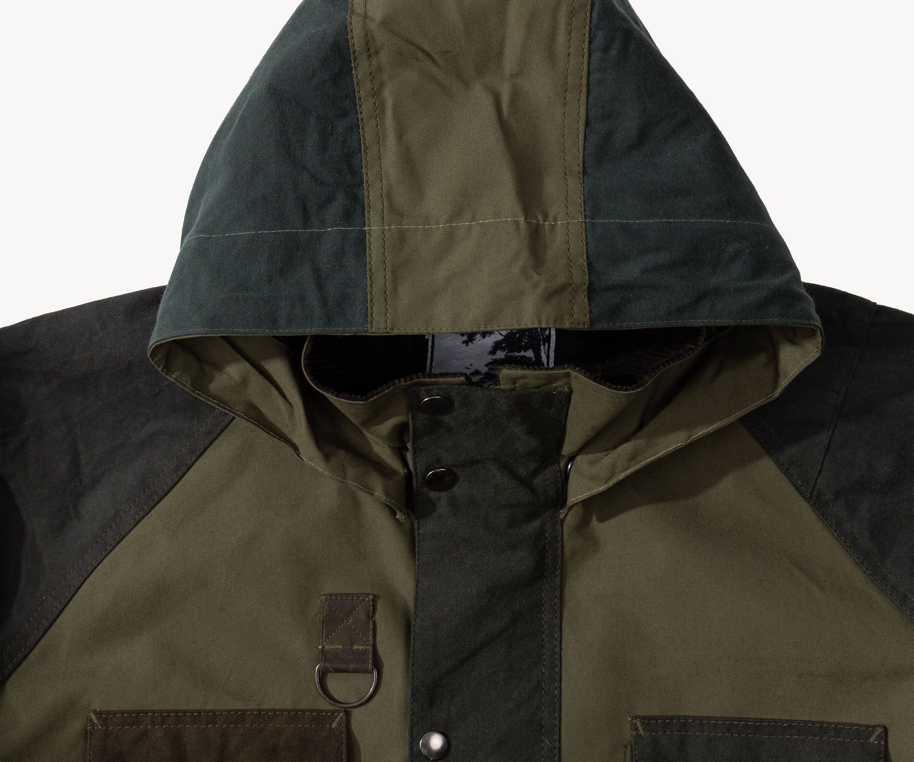 REWORK® TRIAL WAX JACKET - N° 045 Coats & Jackets X-LARGE / GREEN - BRUT Clothing US