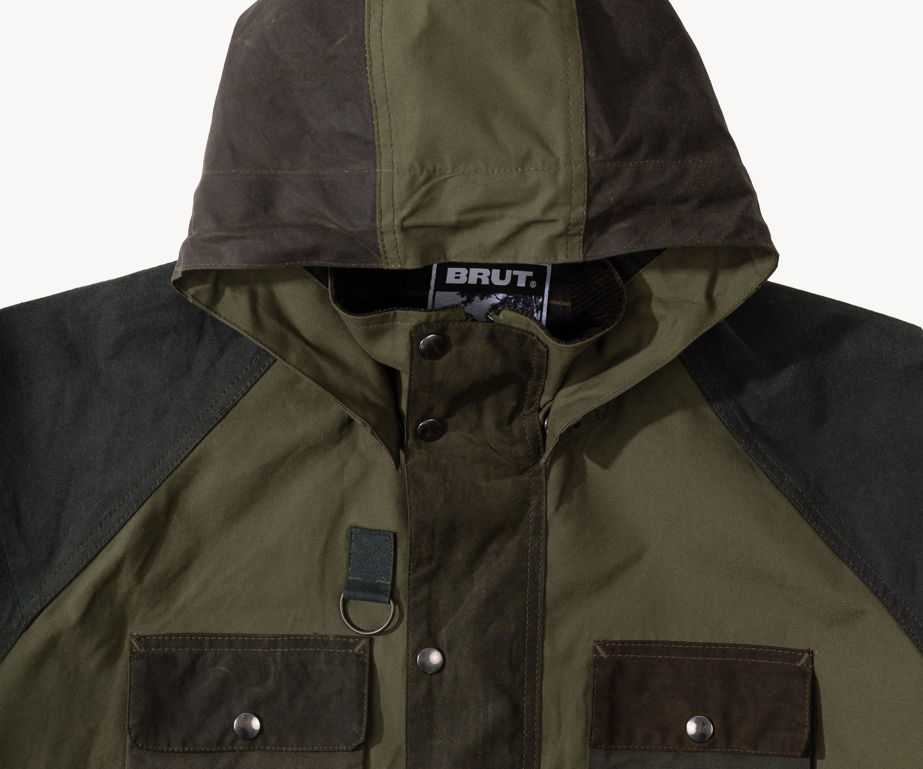 REWORK® TRIAL WAX JACKET - N° 029 Coats & Jackets LARGE / GREEN - BRUT Clothing US
