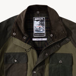 REWORK® TRIAL WAX JACKET - N° 007 Coats & Jackets SMALL / GREEN - BRUT Clothing US
