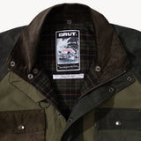 REWORK® TRIAL WAX JACKET - N° 045 Coats & Jackets X-LARGE / GREEN - BRUT Clothing US