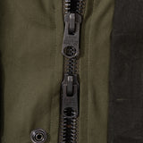 REWORK® TRIAL WAX JACKET - N° 007 Coats & Jackets SMALL / GREEN - BRUT Clothing US