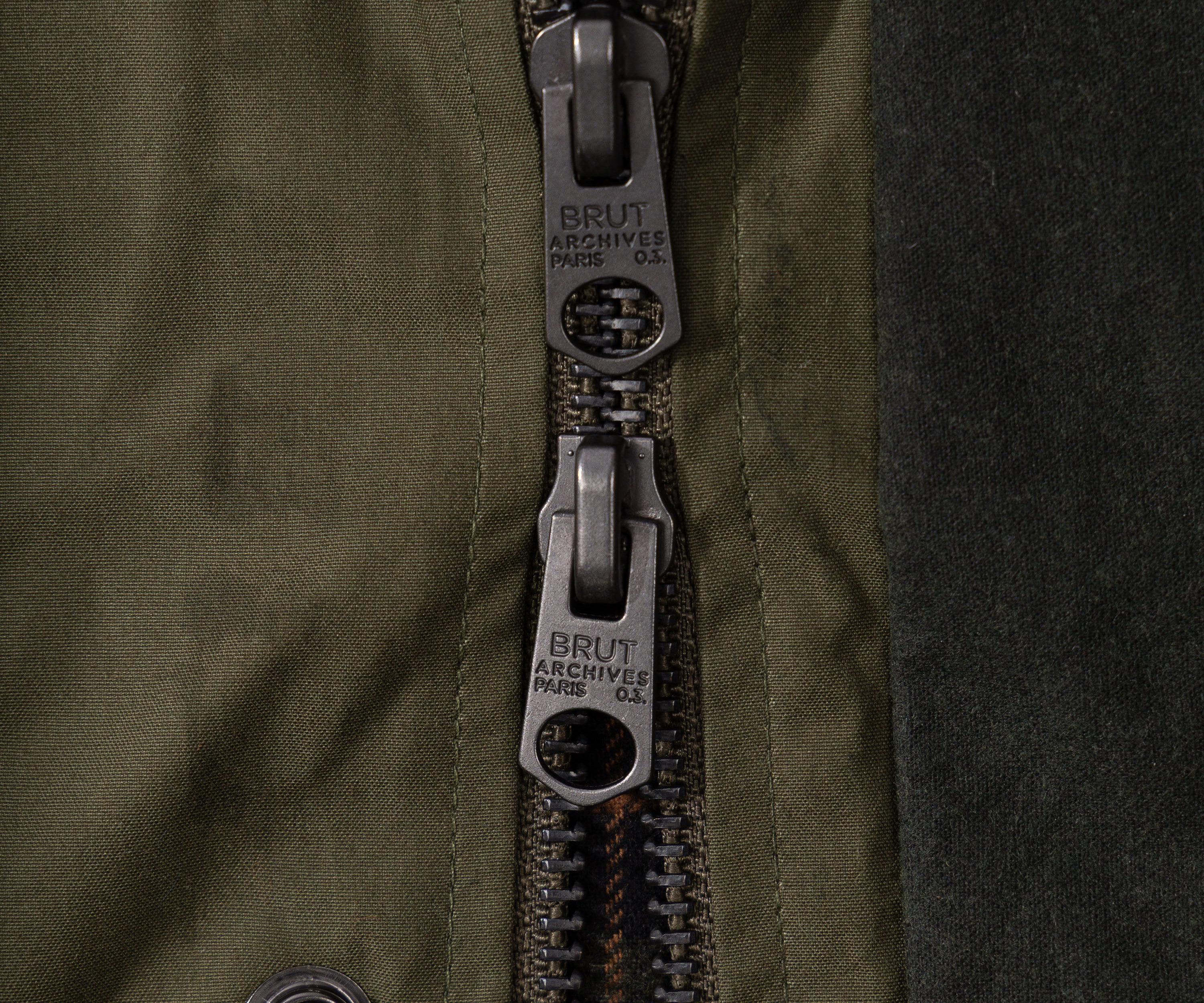 REWORK® TRIAL WAX JACKET - N° 045 Coats & Jackets X-LARGE / GREEN - BRUT Clothing US