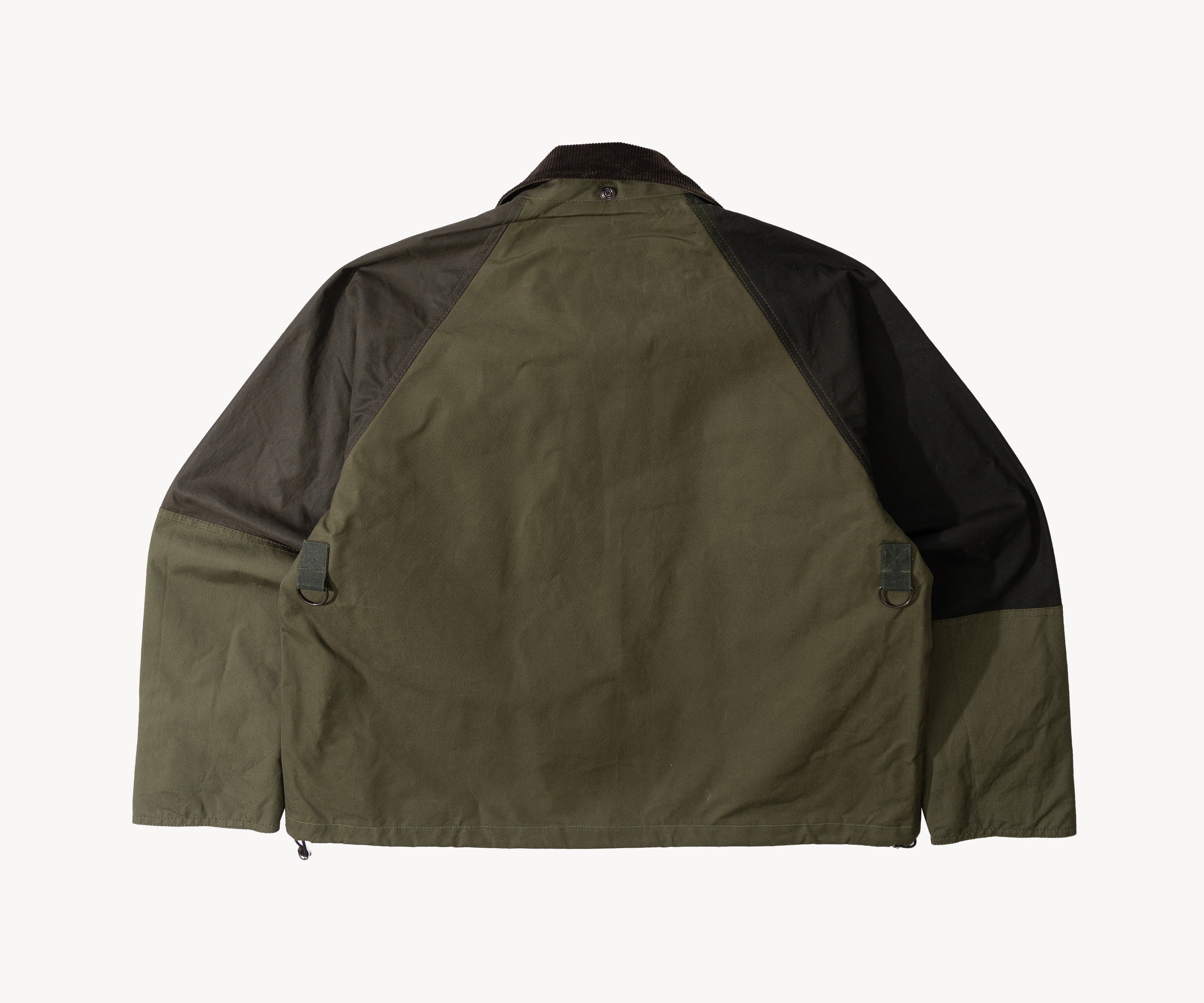 REWORK® TRIAL WAX JACKET - N° 007 Coats & Jackets SMALL / GREEN - BRUT Clothing US