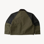 REWORK® TRIAL WAX JACKET - N° 029 Coats & Jackets LARGE / GREEN - BRUT Clothing US