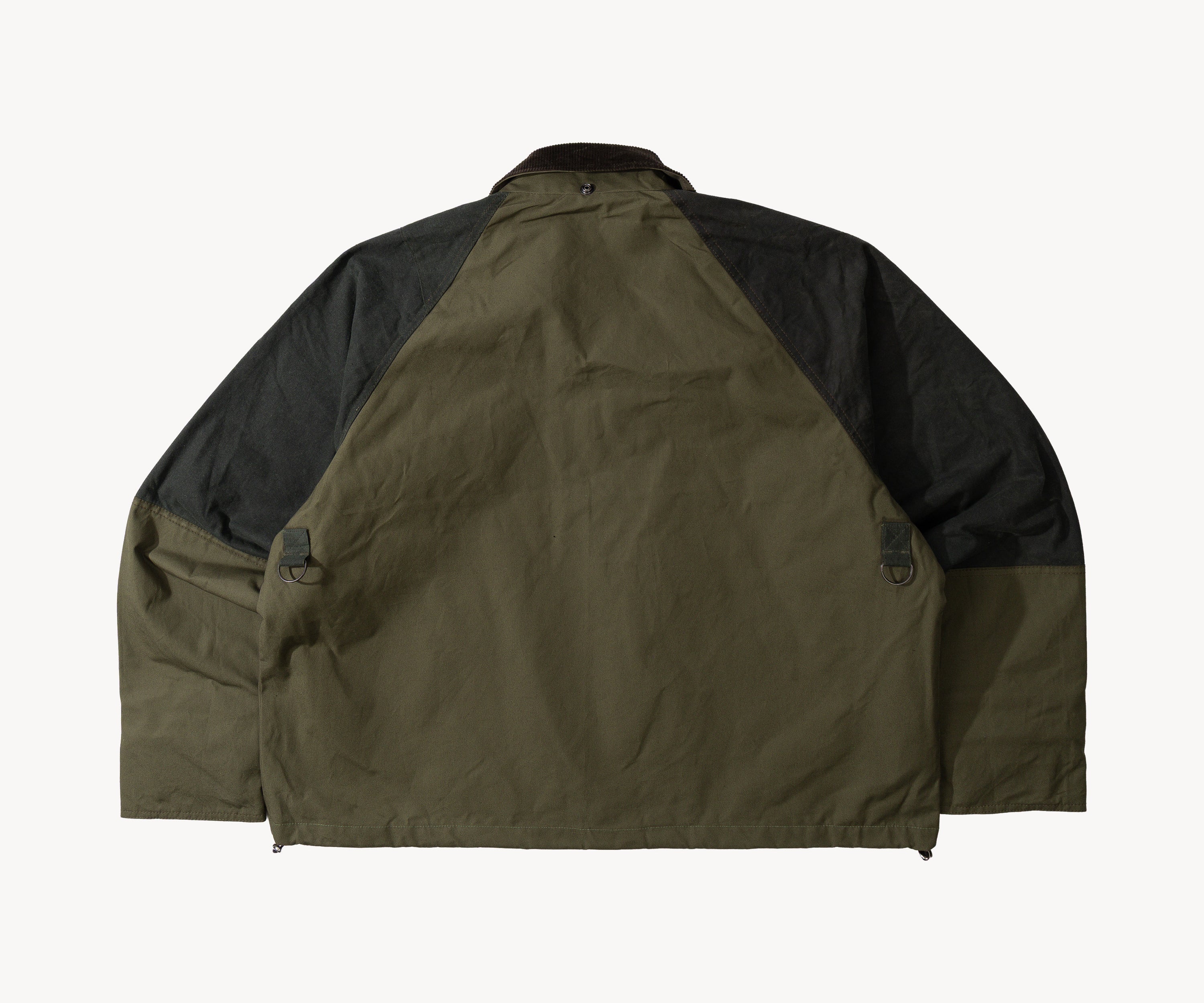 REWORK® TRIAL WAX JACKET - N° 045 Coats & Jackets X-LARGE / GREEN - BRUT Clothing US
