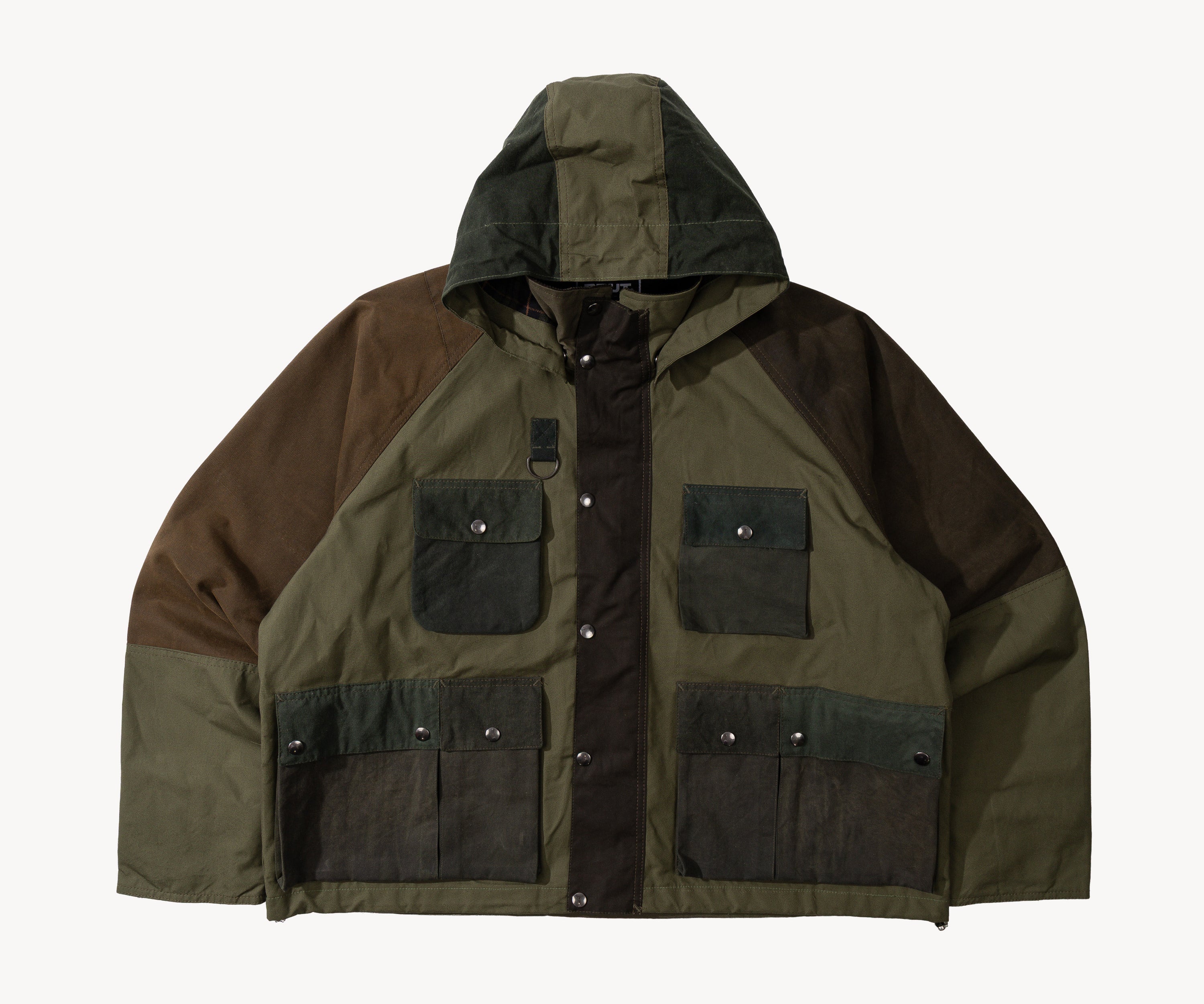 REWORK® TRIAL WAX JACKET - N° 046 Coats & Jackets X-LARGE / GREEN - BRUT Clothing US