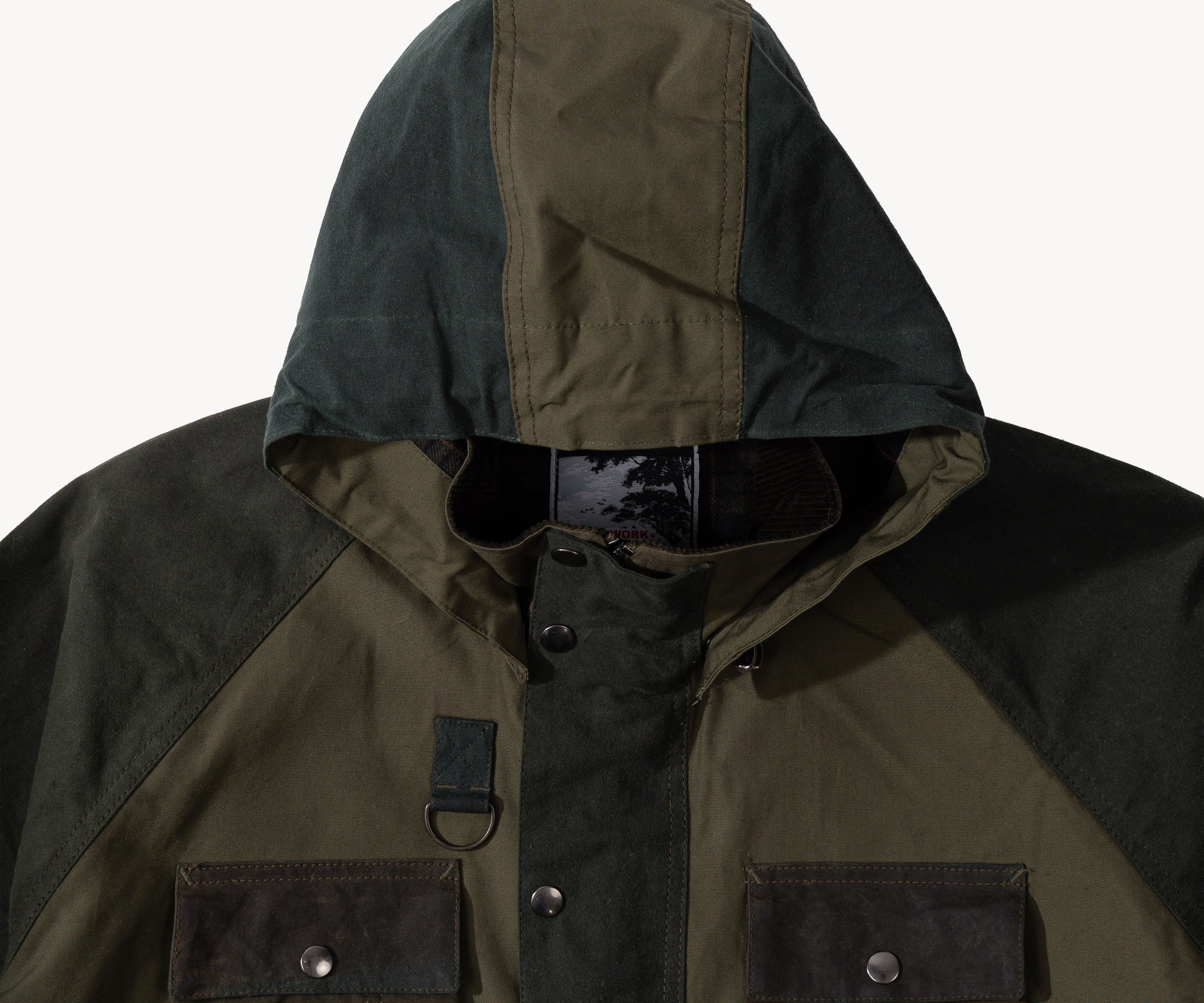 REWORK® TRIAL WAX JACKET - N° 017 Coats & Jackets MEDIUM / GREEN - BRUT Clothing US