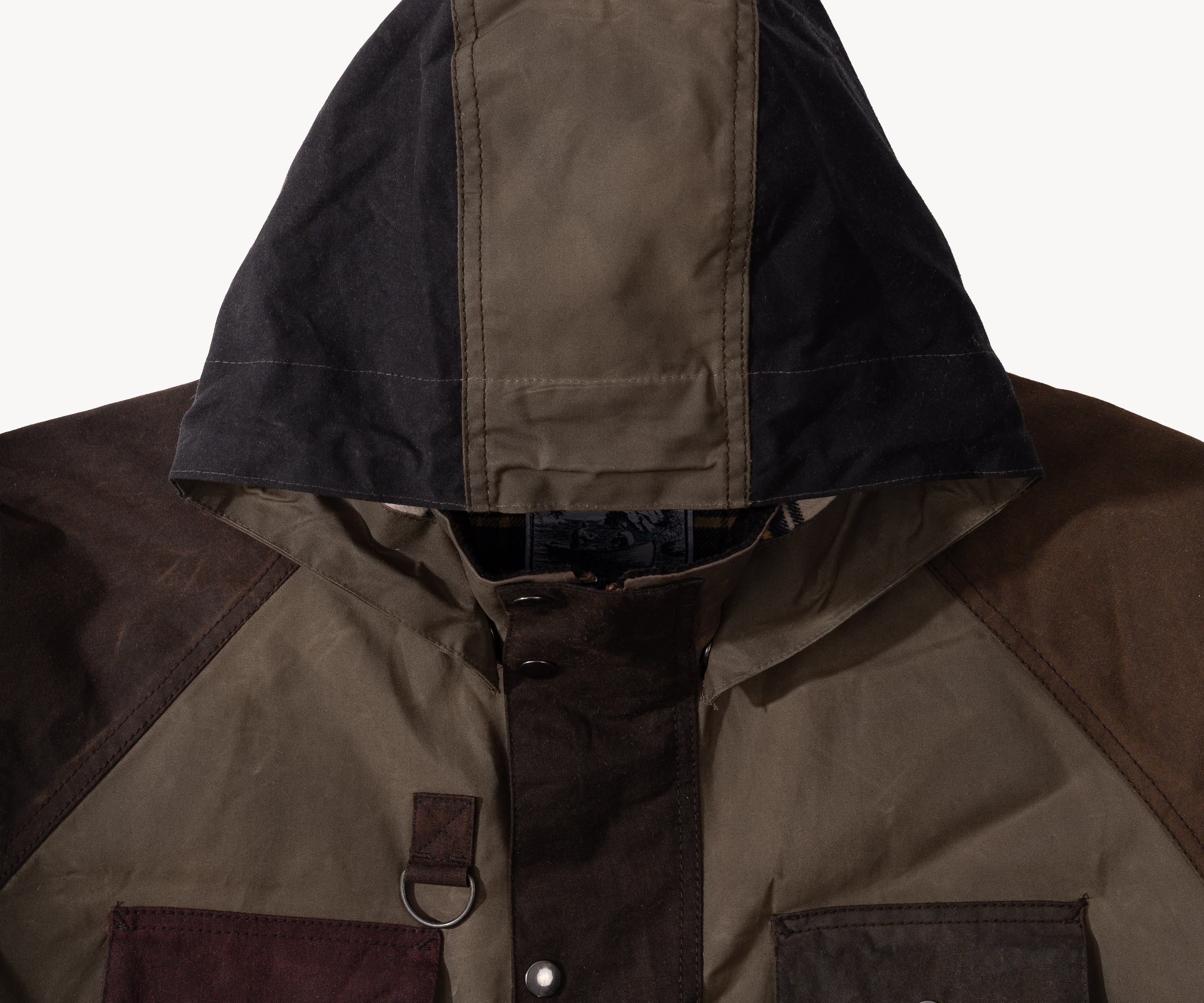 REWORK® TRIAL WAX JACKET - N° 037 Coats & Jackets LARGE / BROWN - BRUT Clothing US