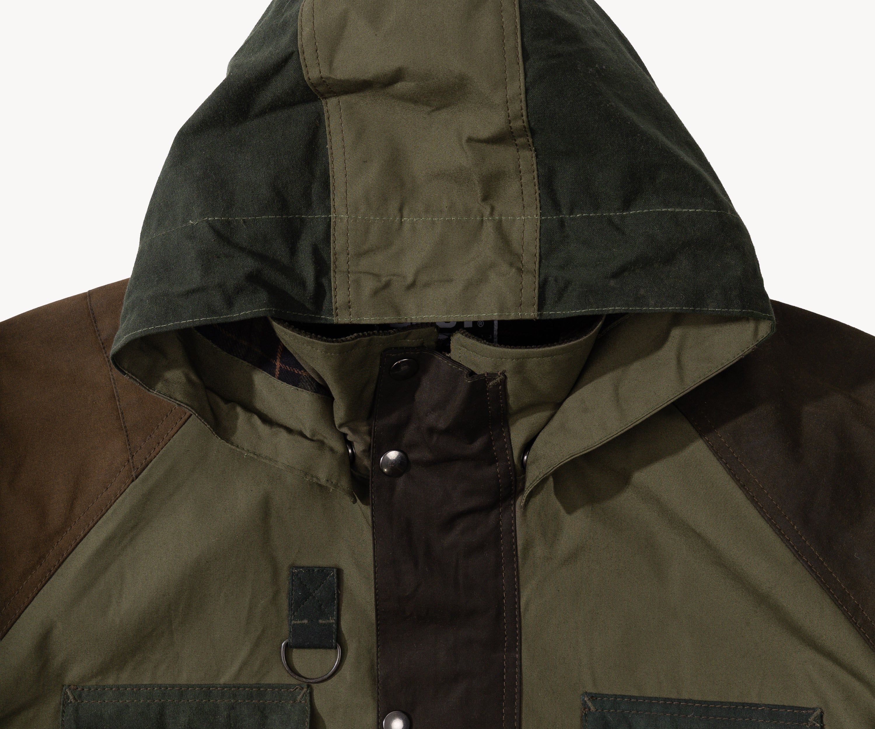REWORK® TRIAL WAX JACKET - N° 046 Coats & Jackets X-LARGE / GREEN - BRUT Clothing US