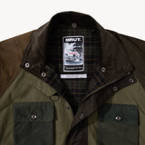 REWORK® TRIAL WAX JACKET - N° 046 Coats & Jackets X-LARGE / GREEN - BRUT Clothing US