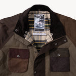REWORK® TRIAL WAX JACKET - N° 037 Coats & Jackets LARGE / BROWN - BRUT Clothing US