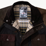 REWORK® TRIAL WAX JACKET - N° 047 Coats & Jackets X-LARGE / BROWN - BRUT Clothing US