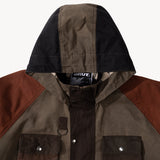 REWORK® TRIAL WAX JACKET - N° 038 Coats & Jackets LARGE / BROWN - BRUT Clothing US