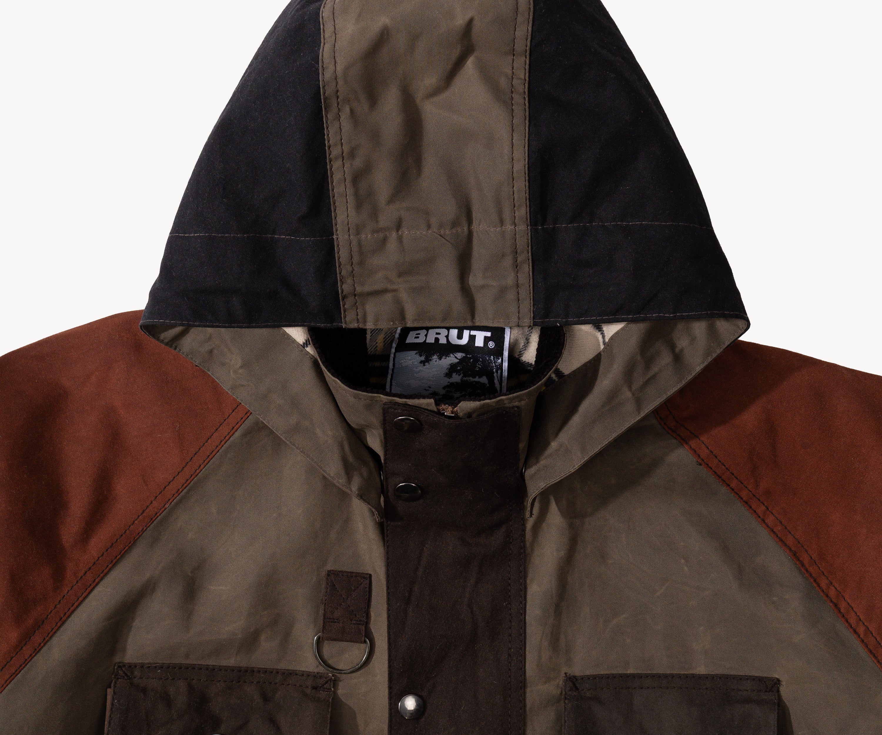 REWORK® TRIAL WAX JACKET - N° 038 Coats & Jackets LARGE / BROWN - BRUT Clothing US