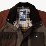 REWORK® TRIAL WAX JACKET - N° 038 Coats & Jackets LARGE / BROWN - BRUT Clothing US