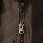 REWORK® TRIAL WAX JACKET - N° 038 Coats & Jackets LARGE / BROWN - BRUT Clothing US