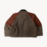 REWORK® TRIAL WAX JACKET - N° 038 Coats & Jackets LARGE / BROWN - BRUT Clothing US