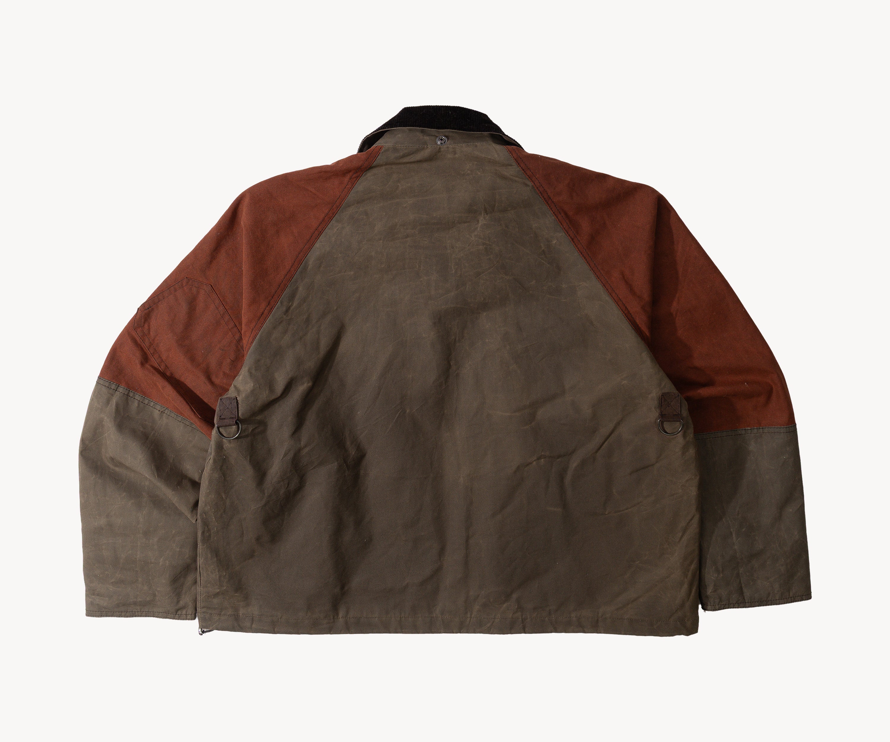 REWORK® TRIAL WAX JACKET - N° 038 Coats & Jackets LARGE / BROWN - BRUT Clothing US