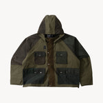 REWORK® TRIAL WAX JACKET - N° 024 Coats & Jackets LARGE / GREEN - BRUT Clothing US