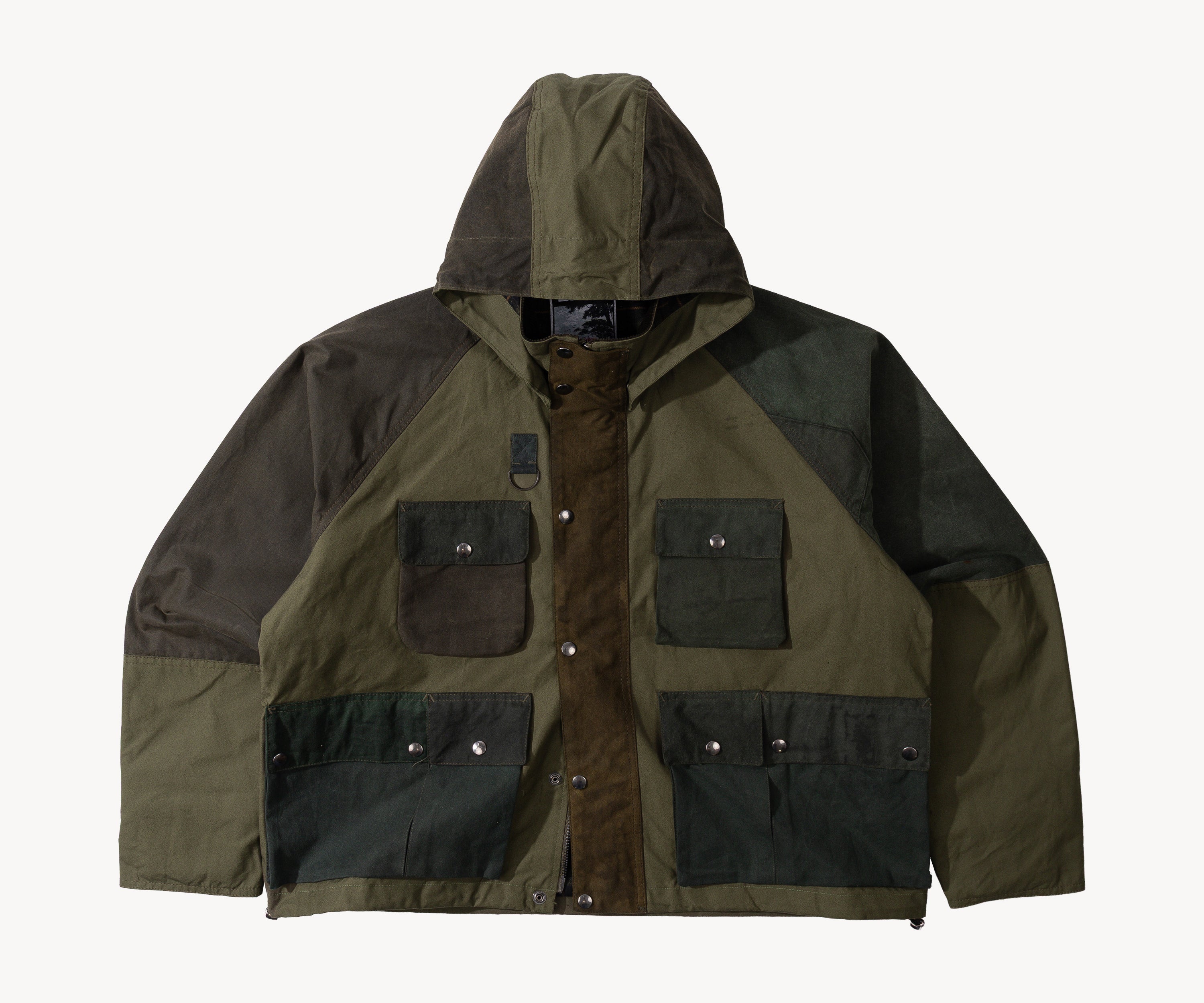 REWORK® TRIAL WAX JACKET - N° 024 Coats & Jackets LARGE / GREEN - BRUT Clothing US