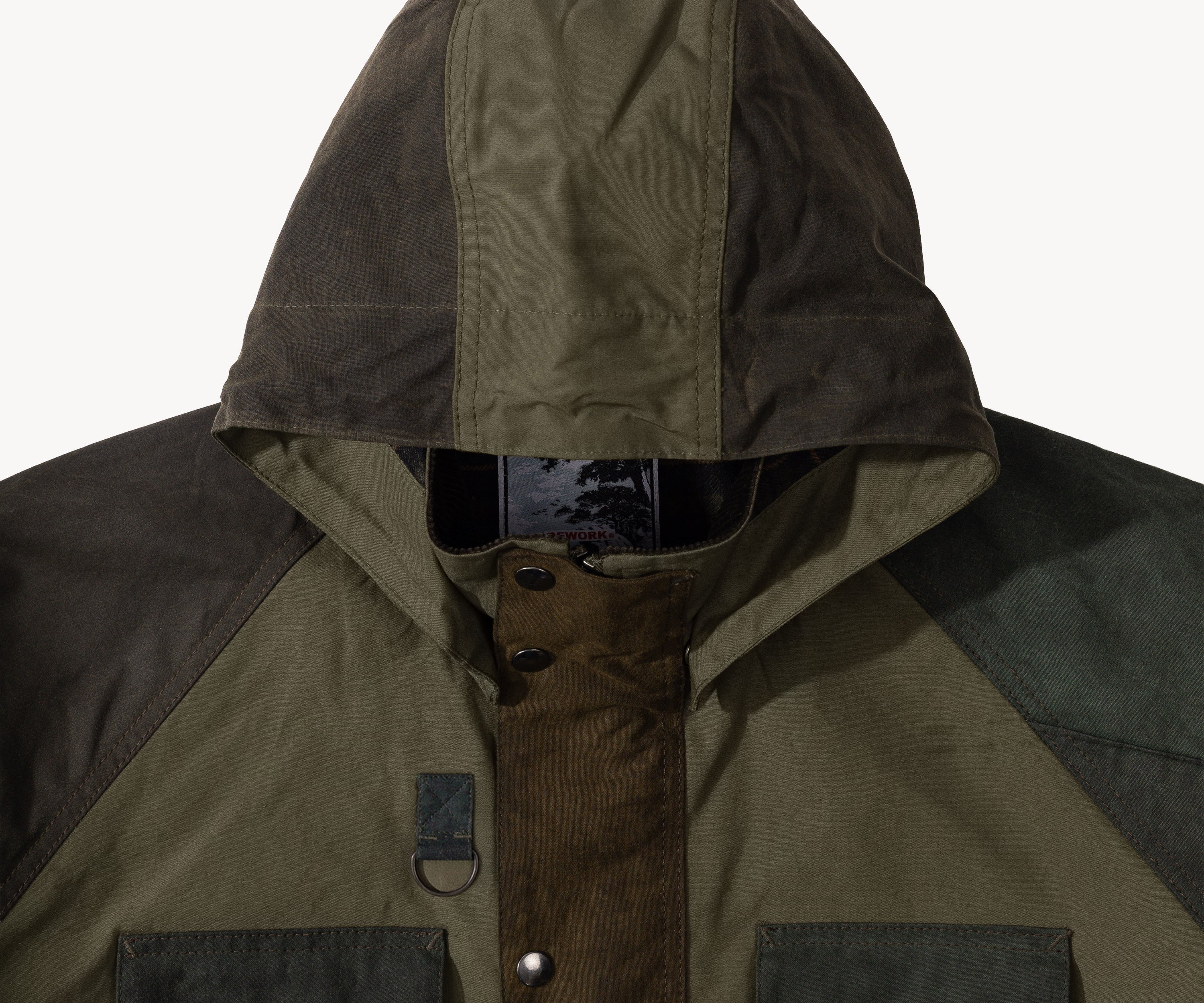 REWORK® TRIAL WAX JACKET - N° 024 Coats & Jackets LARGE / GREEN - BRUT Clothing US