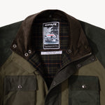 REWORK® TRIAL WAX JACKET - N° 011 Coats & Jackets MEDIUM / GREEN - BRUT Clothing US
