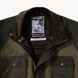 REWORK® TRIAL WAX JACKET - N° 011 Coats & Jackets MEDIUM / GREEN - BRUT Clothing US