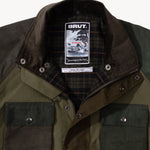 REWORK® TRIAL WAX JACKET - N° 024 Coats & Jackets LARGE / GREEN - BRUT Clothing US