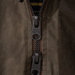 REWORK® TRIAL WAX JACKET - N° 048 Coats & Jackets X-LARGE / BROWN - BRUT Clothing US