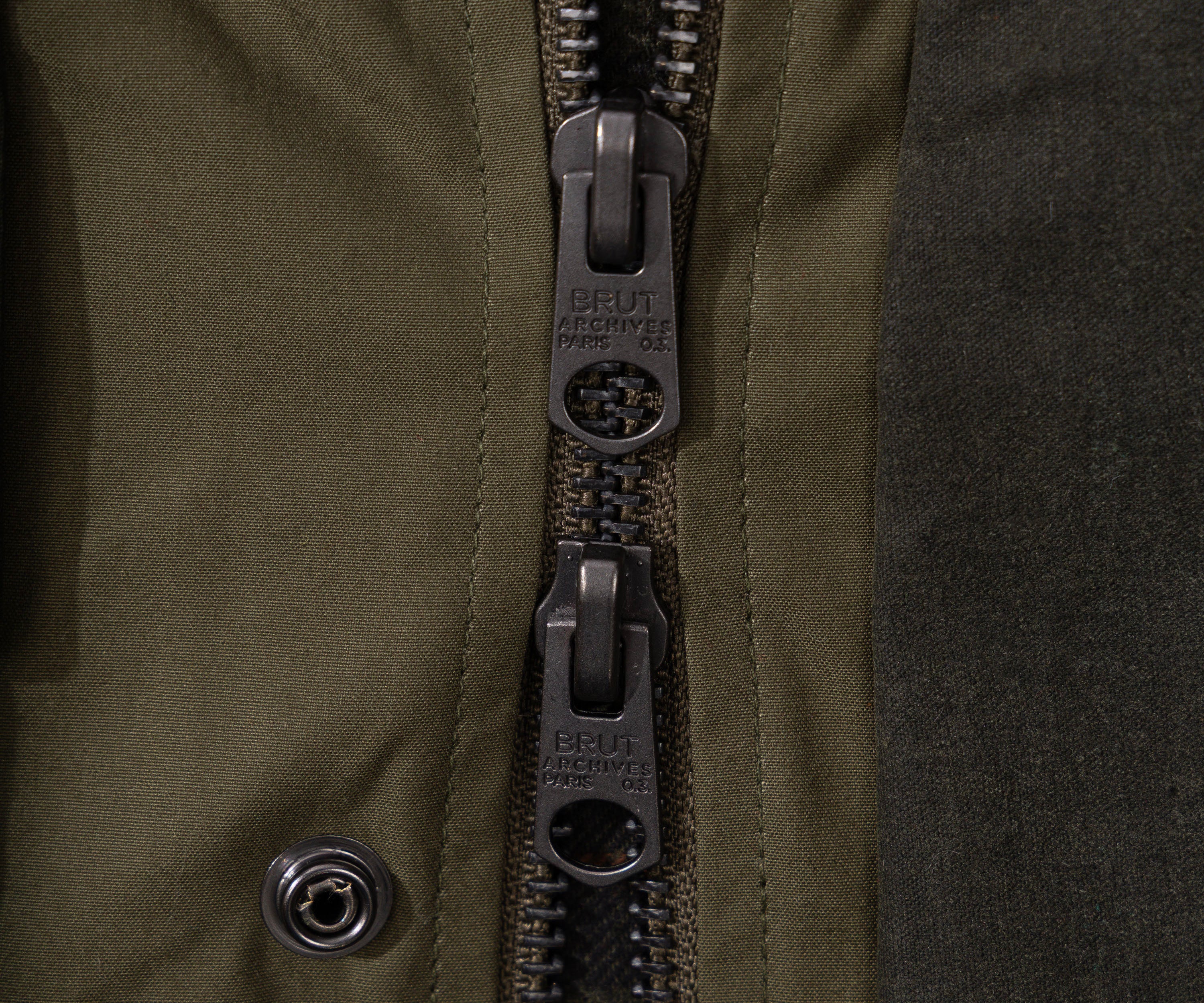 REWORK® TRIAL WAX JACKET - N° 011 Coats & Jackets MEDIUM / GREEN - BRUT Clothing US