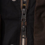 REWORK® TRIAL WAX JACKET - N° 009 Coats & Jackets SMALL / BROWN - BRUT Clothing US
