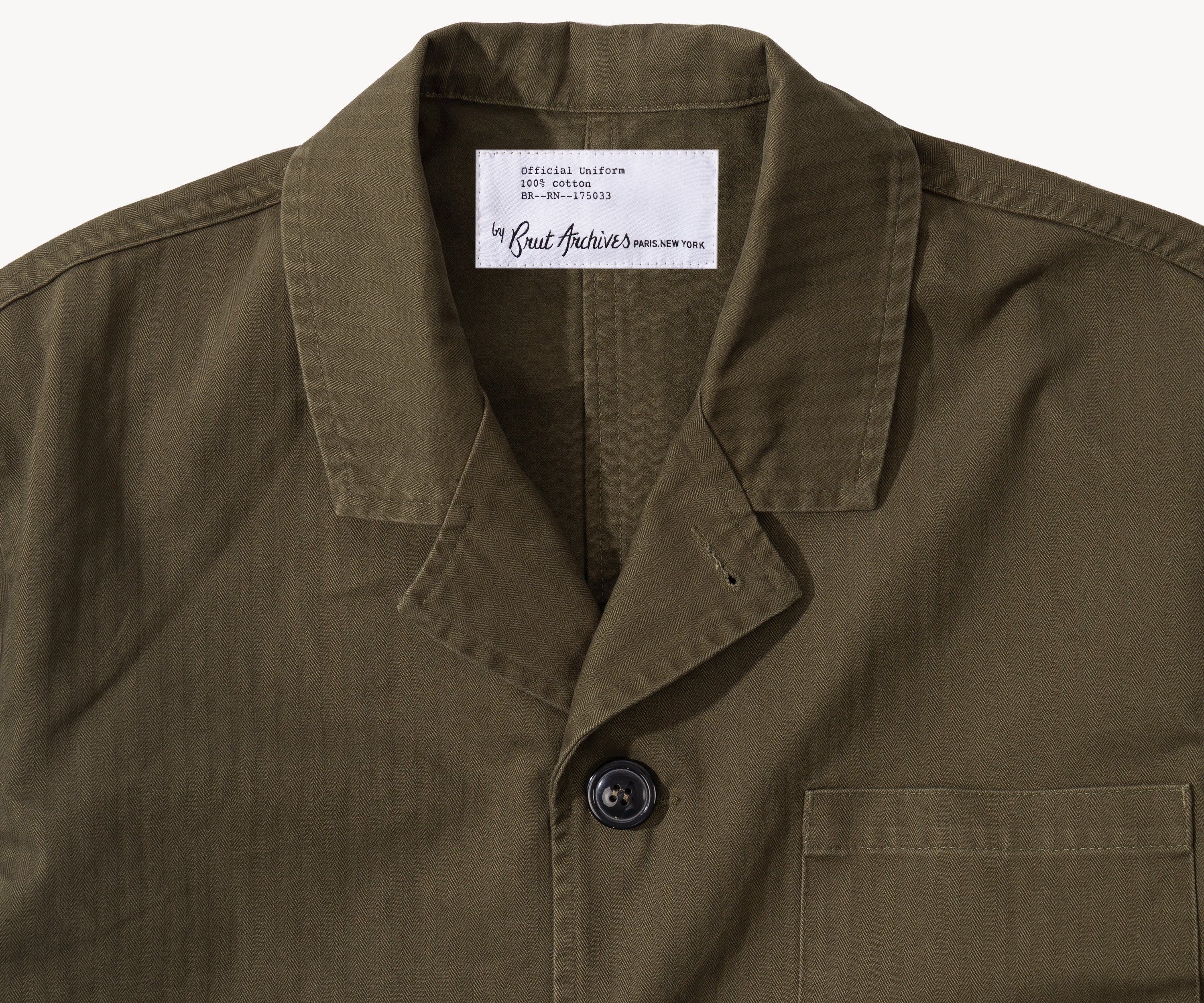 THE UTILITY JACKET Coats & Jackets SMALL / OLIVE GREEN - BRUT Clothing US