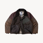 REWORK® KEEPER WAX JACKET - N° 037 Coats & Jackets LARGE / BROWN - BRUT Clothing US