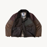 REWORK® KEEPER WAX JACKET - N° 037 Coats & Jackets LARGE / BROWN - BRUT Clothing US