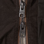 REWORK® KEEPER WAX JACKET - N° 037 Coats & Jackets LARGE / BROWN - BRUT Clothing US