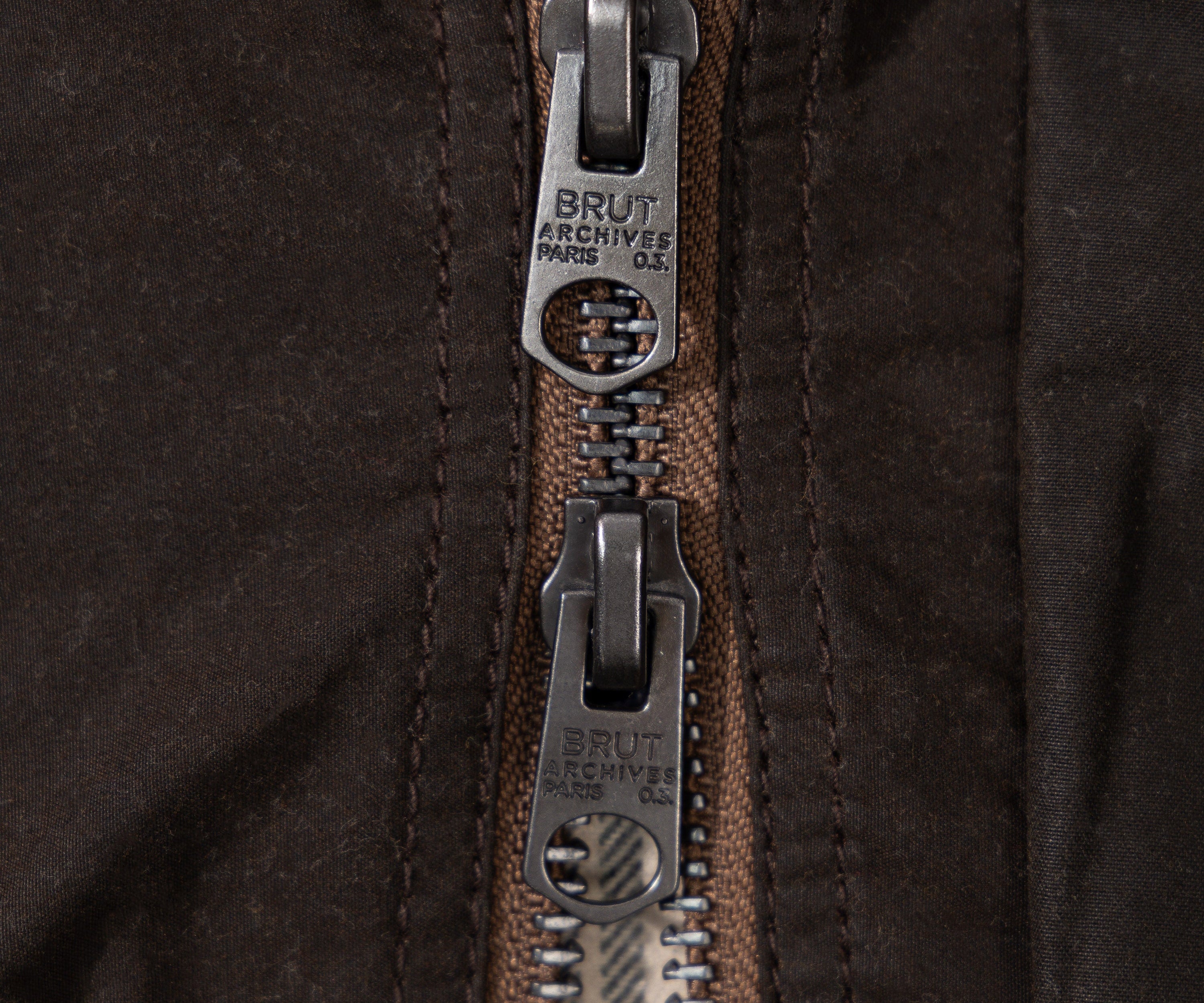 REWORK® KEEPER WAX JACKET - N° 037 Coats & Jackets LARGE / BROWN - BRUT Clothing US