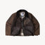REWORK® KEEPER WAX JACKET - N° 038 Coats & Jackets LARGE / BROWN - BRUT Clothing US