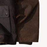 REWORK® KEEPER WAX JACKET - N° 038 Coats & Jackets LARGE / BROWN - BRUT Clothing US