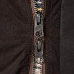 REWORK® KEEPER WAX JACKET - N° 038 Coats & Jackets LARGE / BROWN - BRUT Clothing US