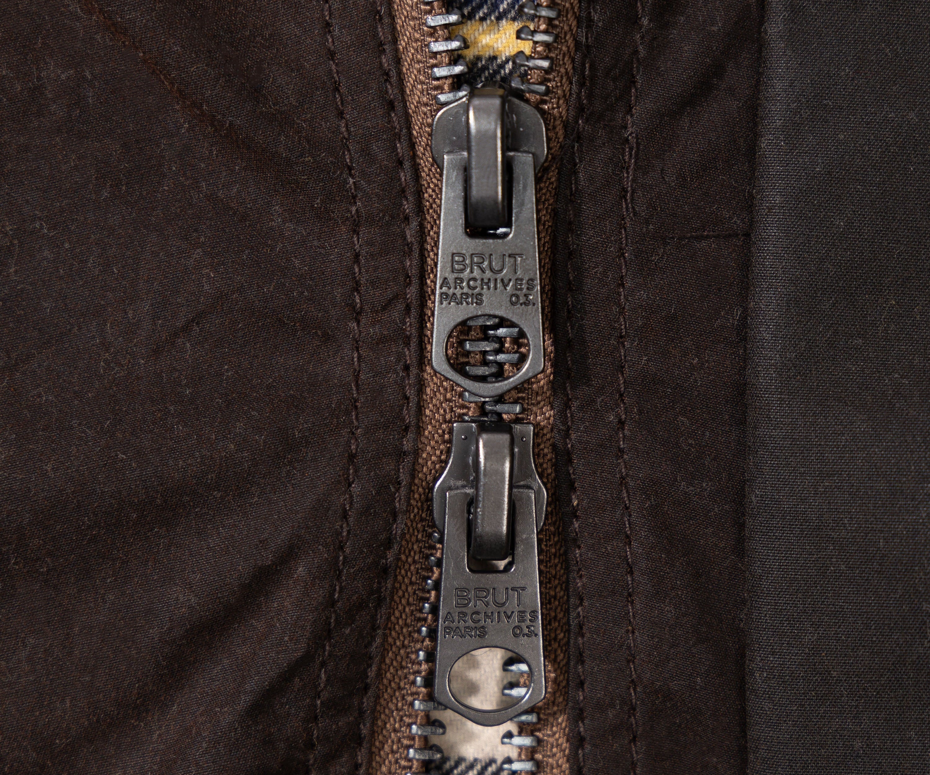 REWORK® KEEPER WAX JACKET - N° 038 Coats & Jackets LARGE / BROWN - BRUT Clothing US