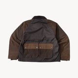 REWORK® KEEPER WAX JACKET - N° 038 Coats & Jackets LARGE / BROWN - BRUT Clothing US