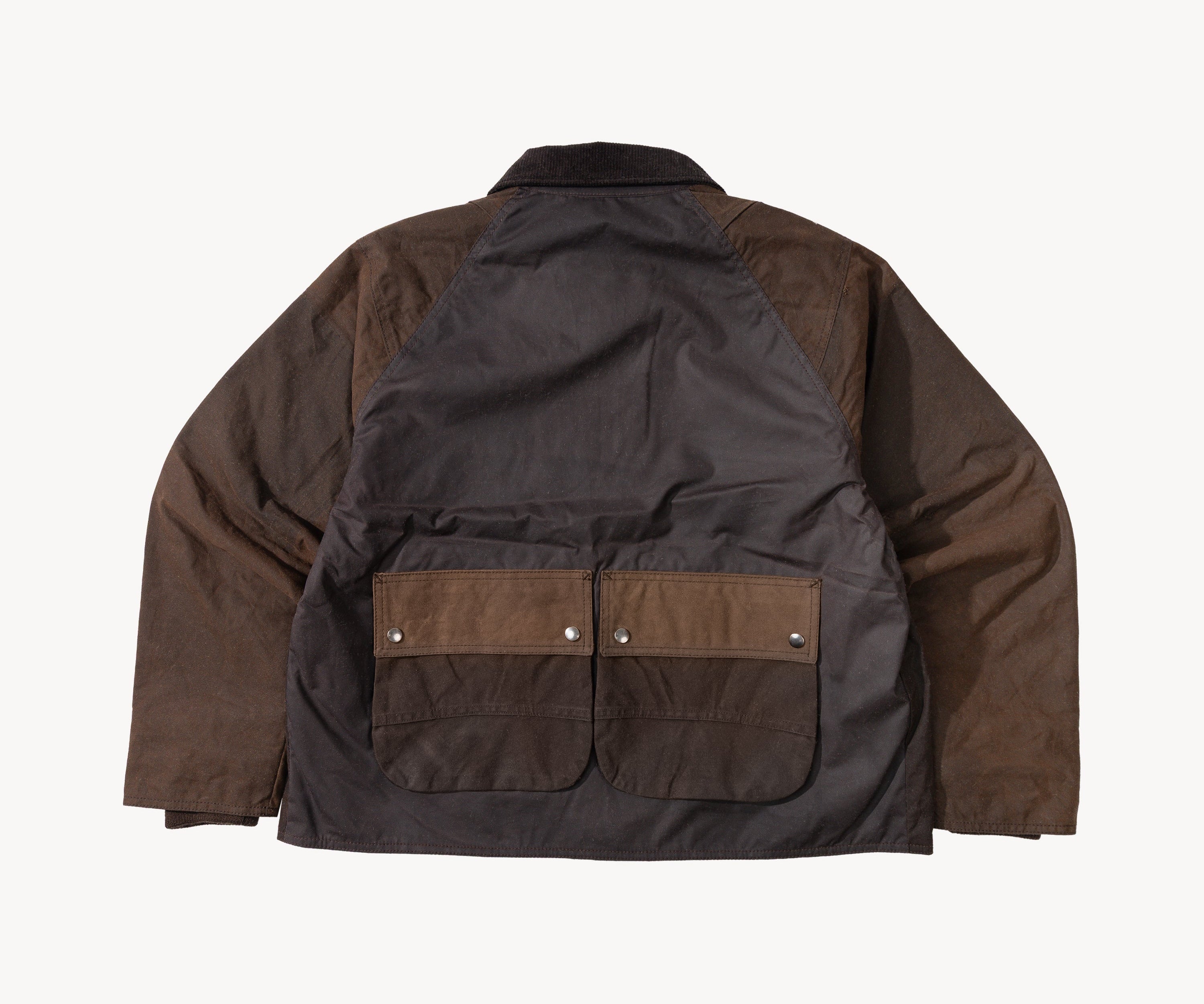 REWORK® KEEPER WAX JACKET - N° 038 Coats & Jackets LARGE / BROWN - BRUT Clothing US