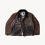 REWORK® KEEPER WAX JACKET - N° 039 Coats & Jackets LARGE / BROWN - BRUT Clothing US