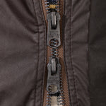 REWORK® KEEPER WAX JACKET - N° 039 Coats & Jackets LARGE / BROWN - BRUT Clothing US