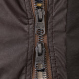 REWORK® KEEPER WAX JACKET - N° 039 Coats & Jackets LARGE / BROWN - BRUT Clothing US