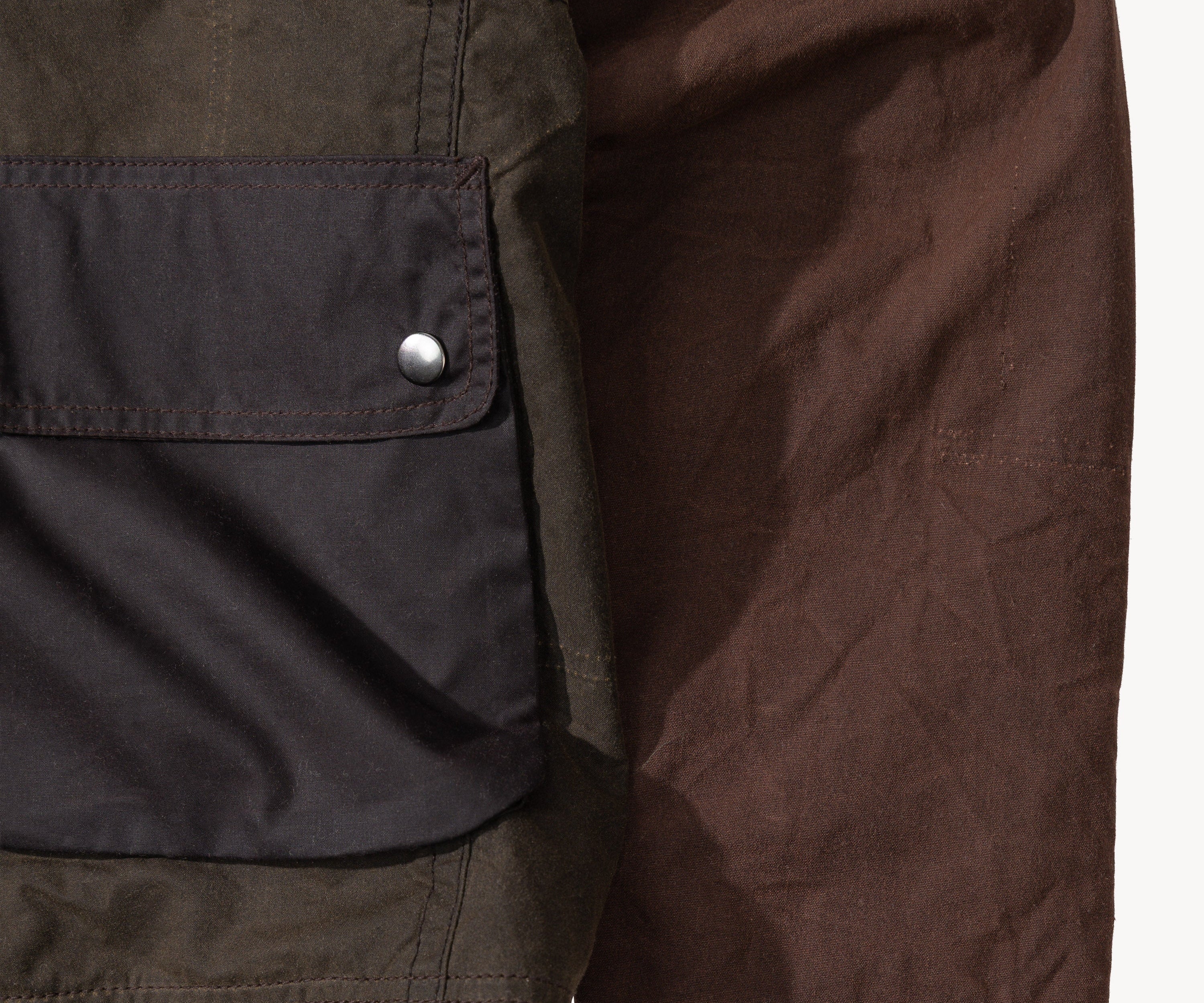 REWORK® KEEPER WAX JACKET - N° 040 Coats & Jackets LARGE / BROWN - BRUT Clothing US