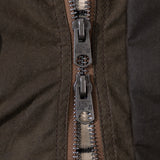 REWORK® KEEPER WAX JACKET - N° 040 Coats & Jackets LARGE / BROWN - BRUT Clothing US